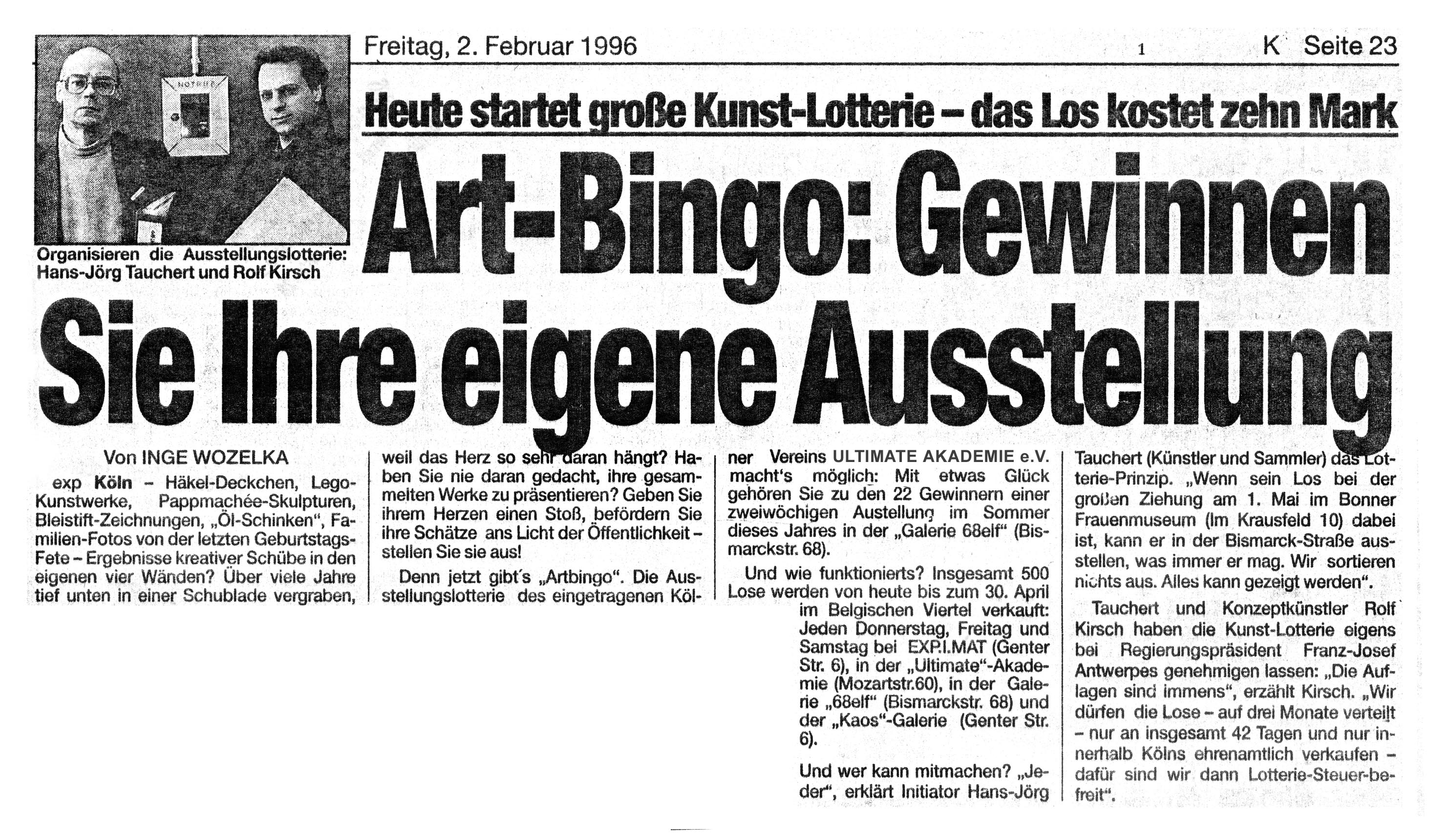 artbingo Presse